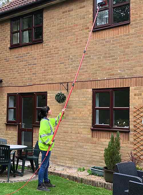 Domestic window cleaning service